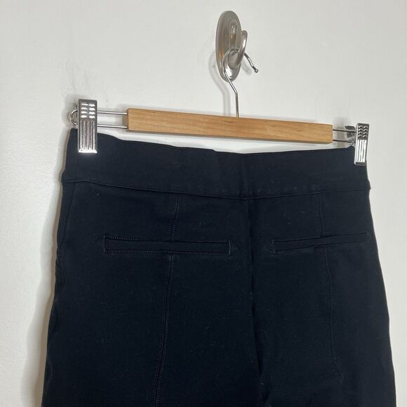 Spanx Perfect Pants Black Womens Small Slimming Work High Rise Skinny Ponte - Picture 6 of 8
